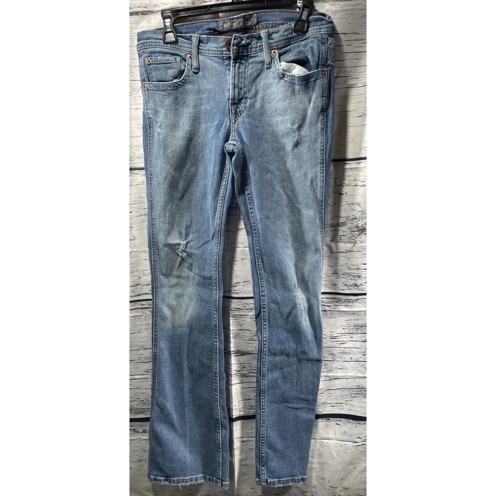 American Eagle Women's size 6R stretch skinny flare jeans